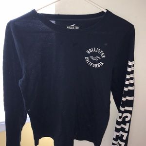 Hollister navy long sleeve